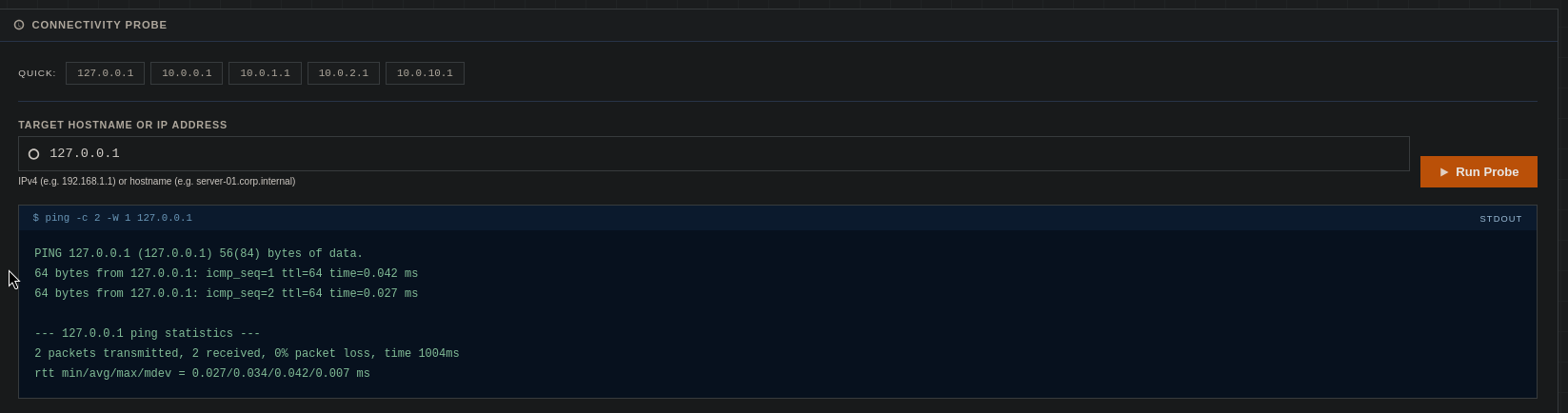 Ping tool